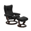 Wing - Black & Brown - Angle