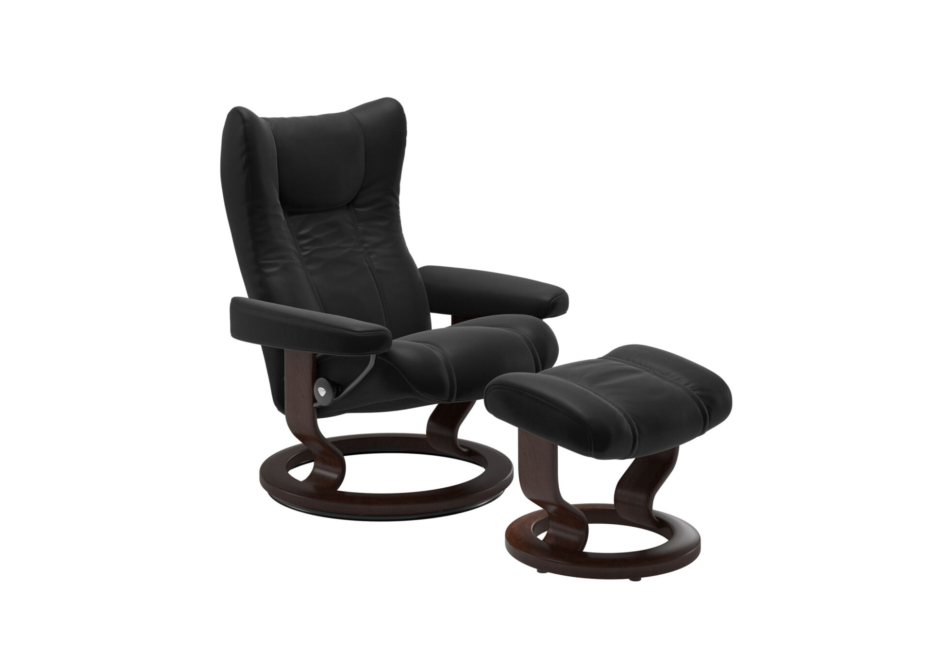 Wing - Black & Brown - Angle