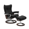 Wing Signature - Black & Brown - Angle