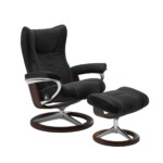 Promo – Stressless Wing Signature Leather Recliner