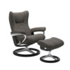 Wing Signature - Metal Grey & Black - Angle