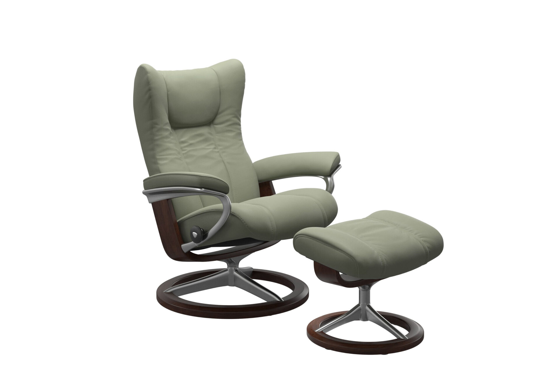 Wing Signature - Shadow Green & Brown - Angle