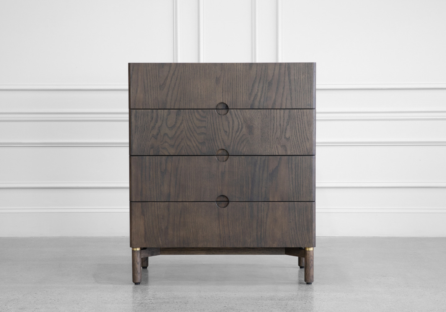 Arun Chest in Espresso - Front