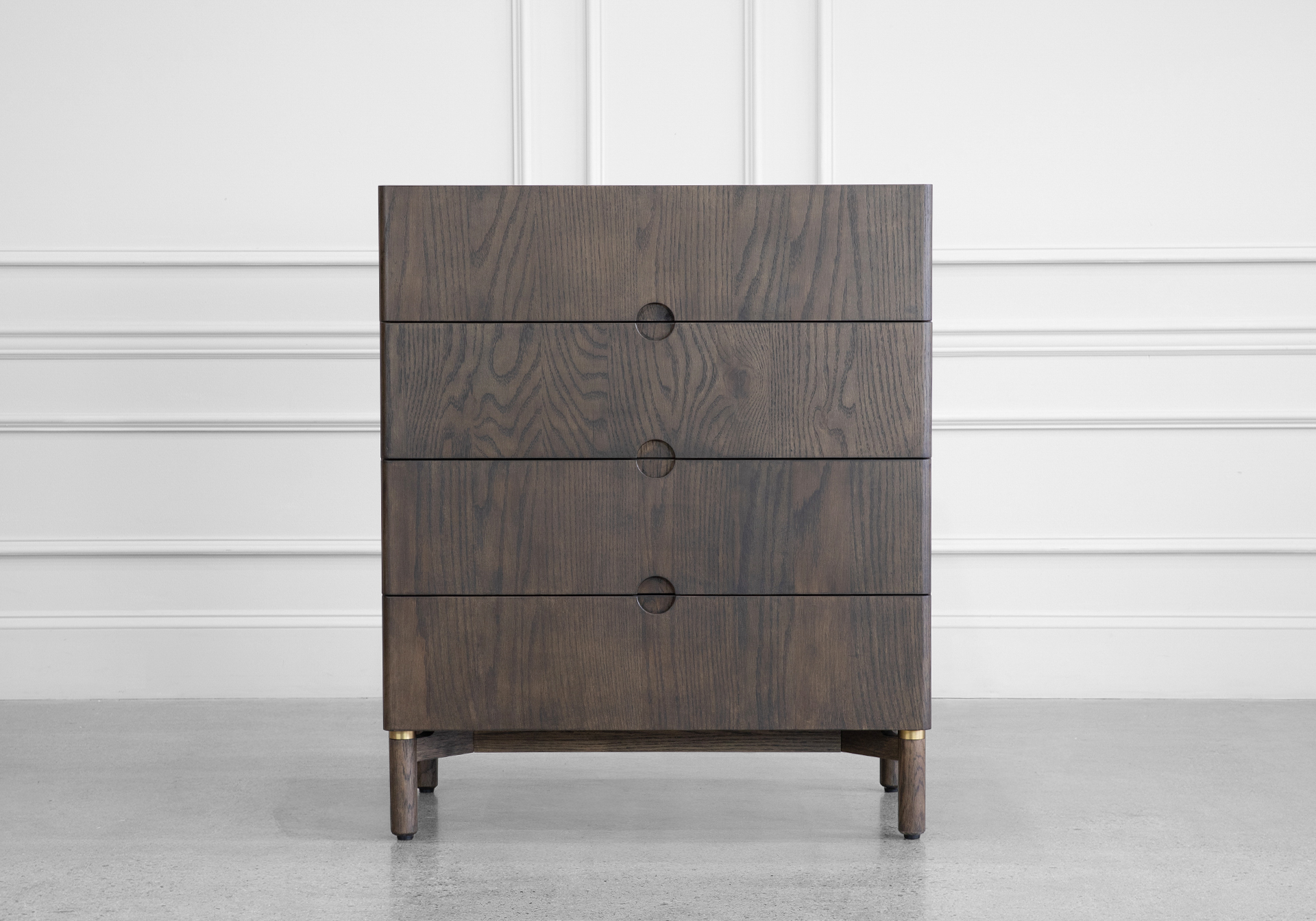 Arun Chest in Espresso - Front