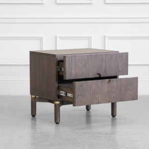 Arun Nightstand in Espresso - Angle - 2 Arun Nightstand in Espresso - Angle - 2