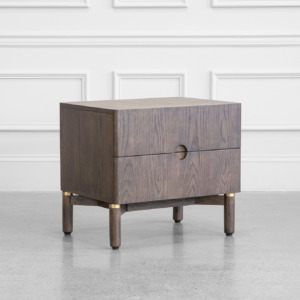 Arun Nightstand in Espresso - Angle Arun Nightstand in Espresso - Angle