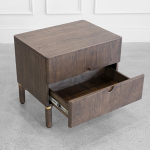 Arun Nightstand in Espresso - Drawer Arun Nightstand in Espresso - Drawer