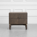 Arun Oak Wood Nightstand