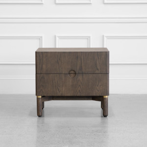 Arun Nightstand in Espresso - Front Arun Nightstand in Espresso - Front