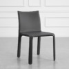 Eleena Dining Chair in Black - Angle Eleena Dining Chair in Black - Angle