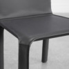 Eleena Dining Chair in Black - Close Up Eleena Dining Chair in Black - Close Up