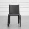 Eleena Dining Chair in Black - Front Eleena Dining Chair in Black - Front