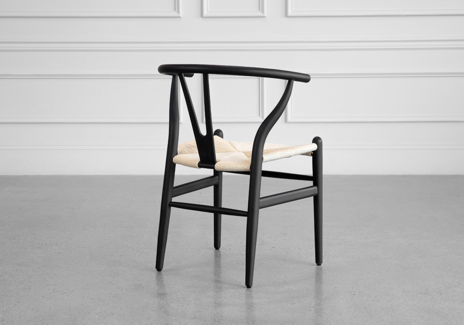 Freja Dining Chair in Black - Back Freja Dining Chair in Black - Back
