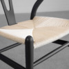 Freja Dining Chair in Black - Close Up Freja Dining Chair in Black - Close Up