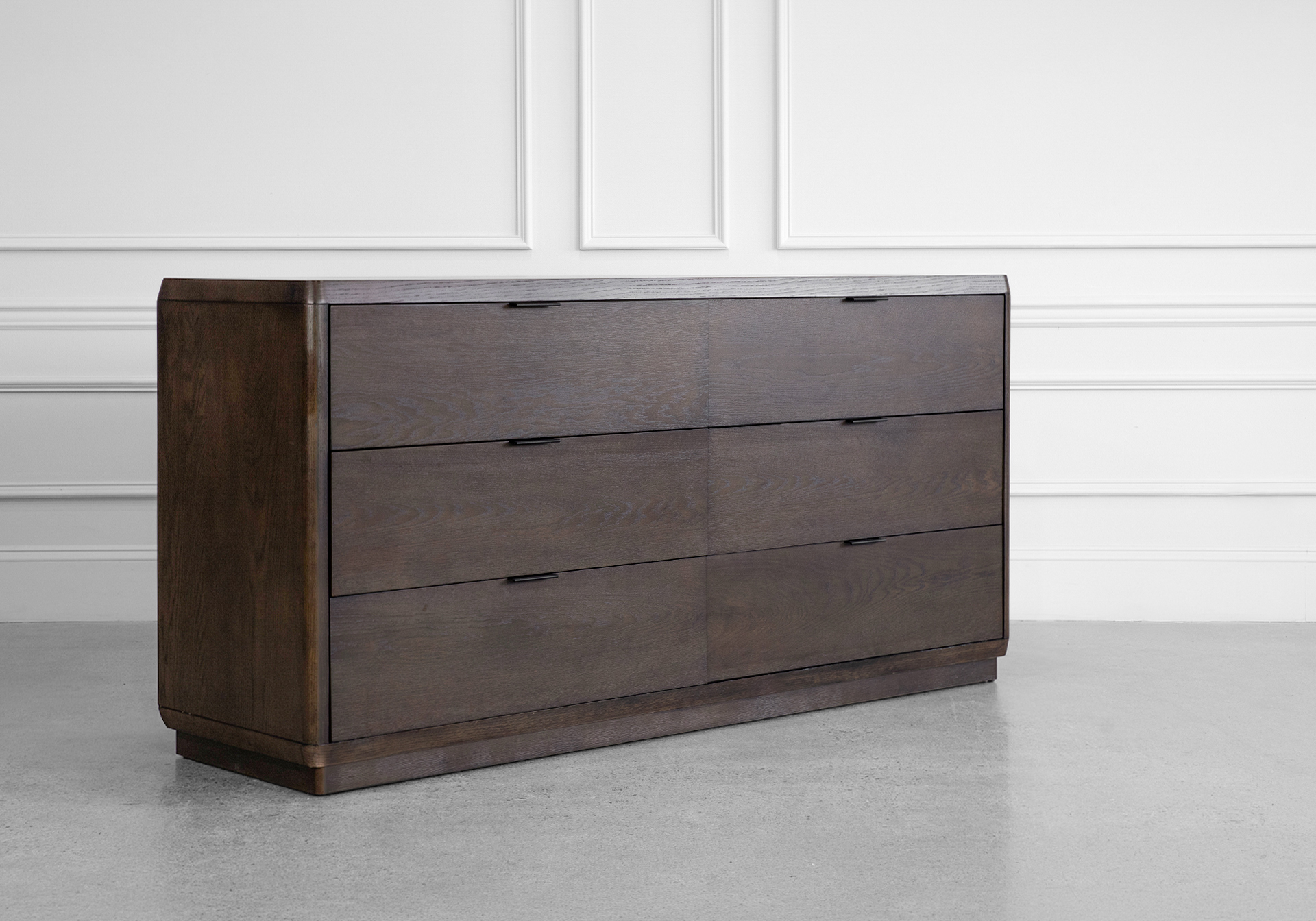 Natu Double Dresser in Dark Espresso - Angle