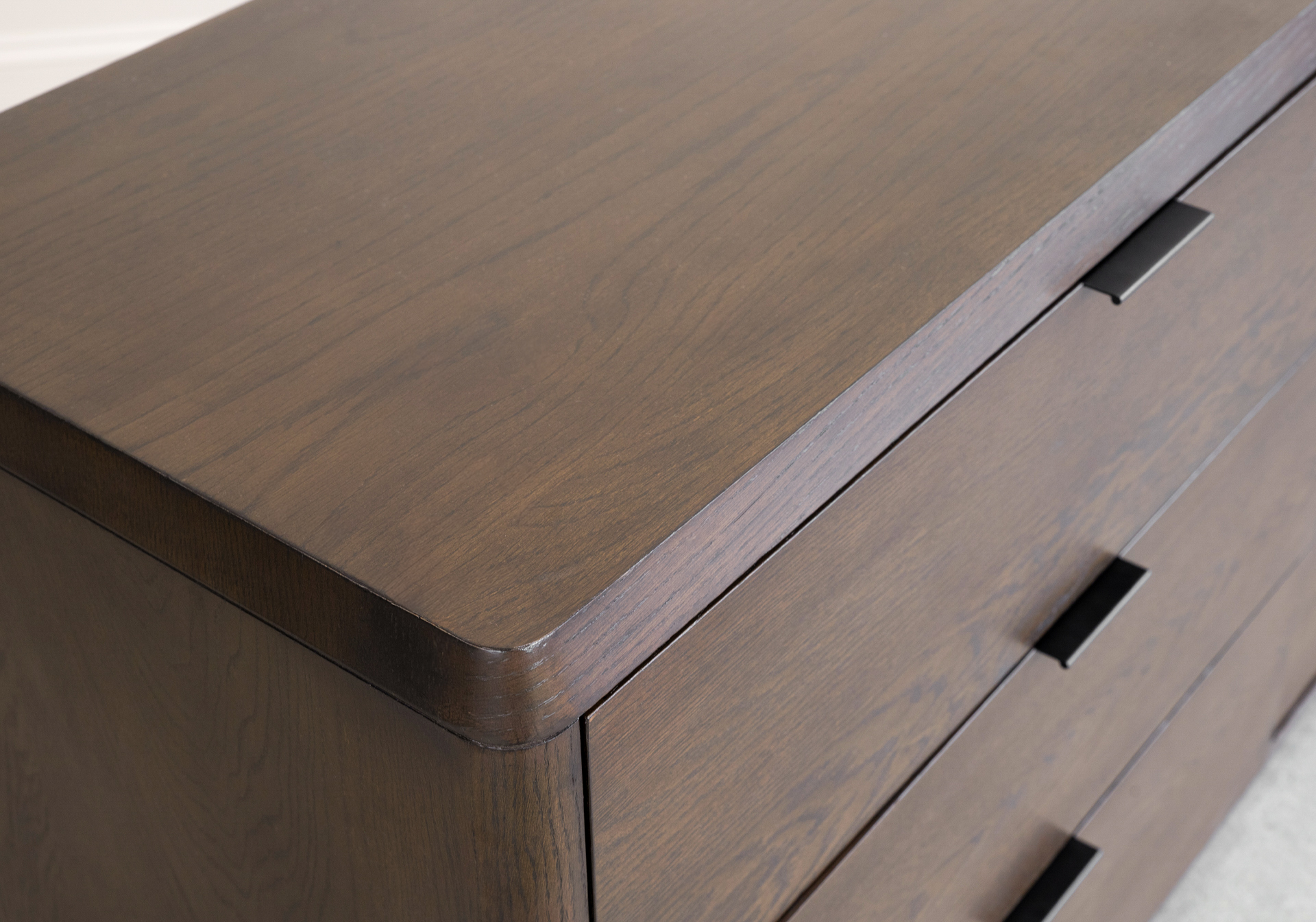 Natu Double Dresser in Dark Espresso - Close Up