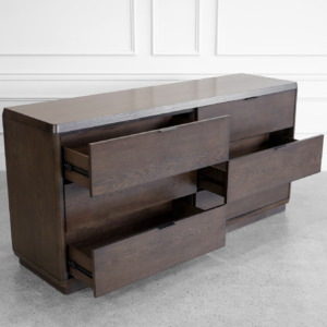 Natu Double Dresser in Dark Espresso - Drawers Natu Double Dresser in Dark Espresso - Drawers