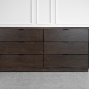 Natu Double Dresser in Dark Espresso - Front Natu Double Dresser in Dark Espresso - Front