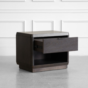 Natu Nightstand in Dark Espresso - Angle - 2 Natu Nightstand in Dark Espresso - Angle - 2