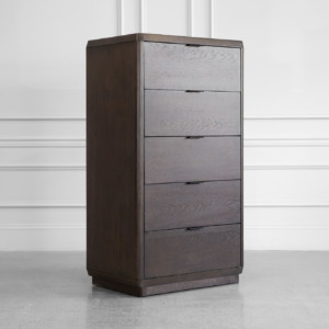 Natu Tallboy in Dark Espresso - Angle Natu Tallboy in Dark Espresso - Angle
