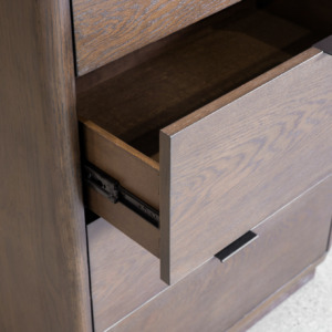 Natu Tallboy in Dark Espresso - Close Up Natu Tallboy in Dark Espresso - Close Up