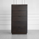 Natu Oak Wood Tallboy