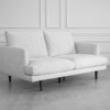 Twins Fabric Loveseat - Angle Twins Fabric Loveseat - Angle