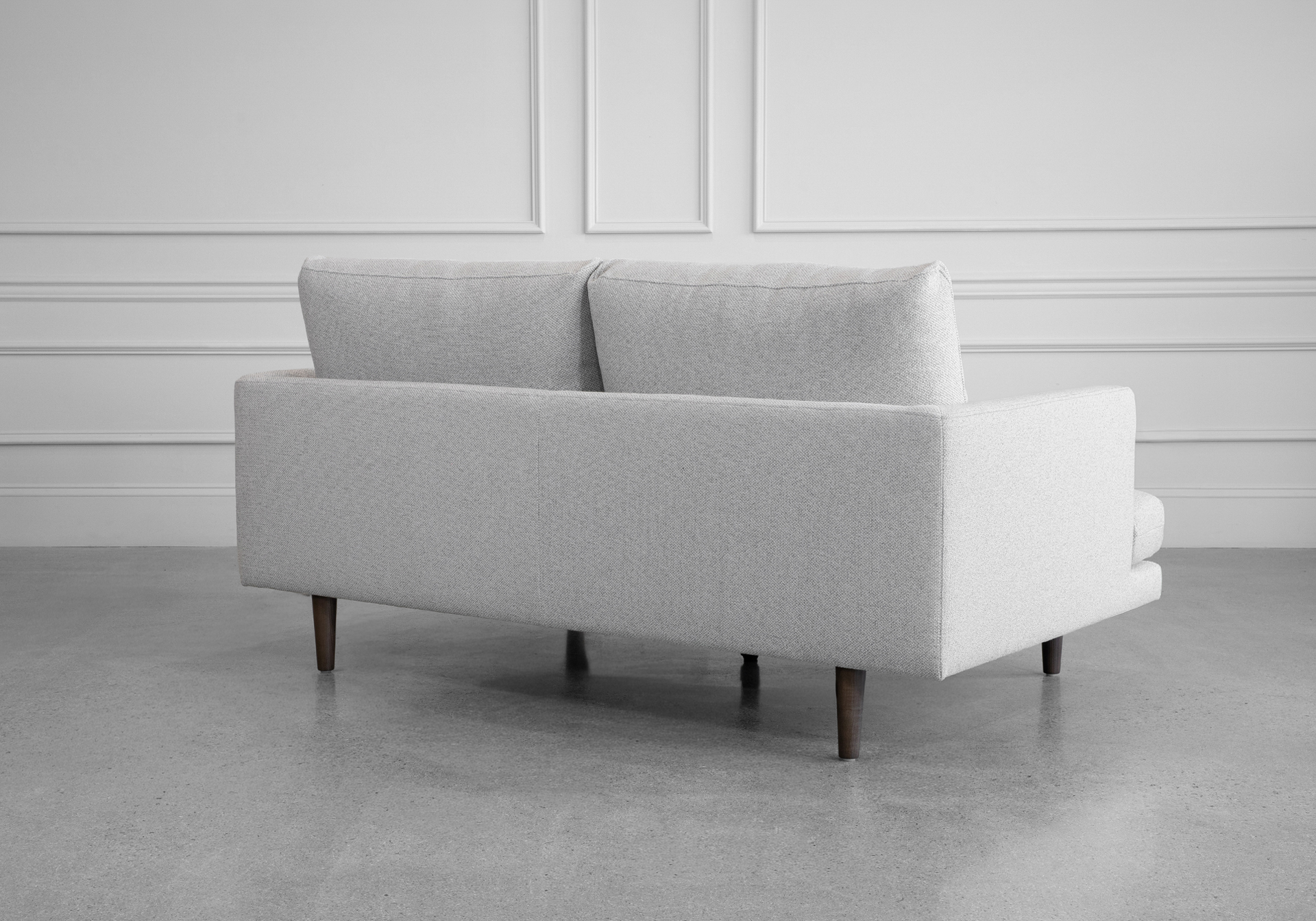 Twins Fabric Loveseat - Back Twins Fabric Loveseat - Back