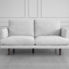 Twins Fabric Loveseat - Front Twins Fabric Loveseat - Front