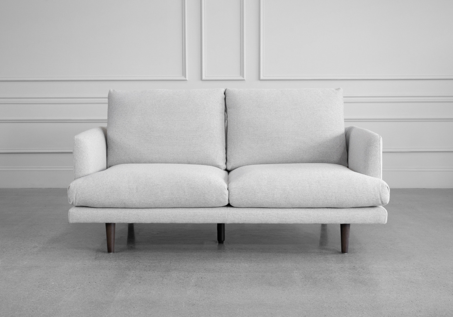 Twins Fabric Loveseat - Front