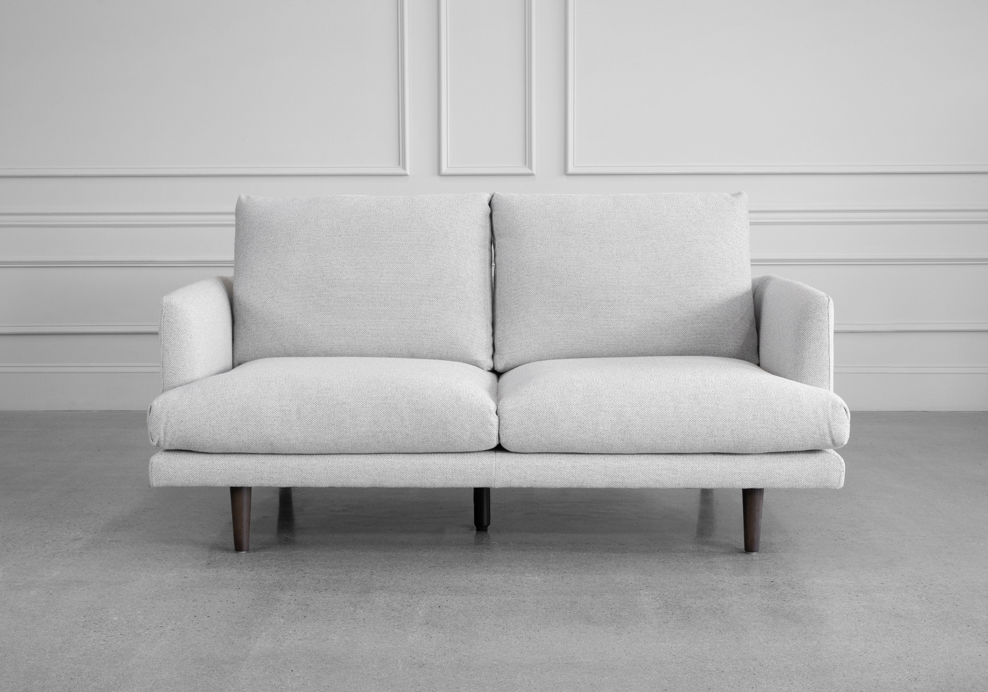 Twins Fabric Loveseat - Front