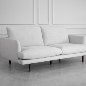 Twins Fabric Sofa - Angle
