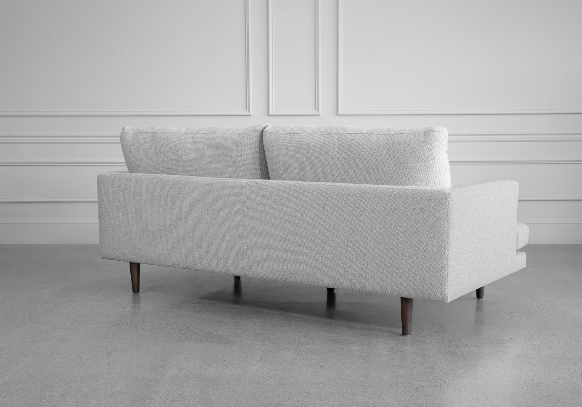 Twins Fabric Sofa - Back Twins Fabric Sofa - Back