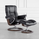 Promo - Stressless Mayfair Signature Swivel Leather Recliner